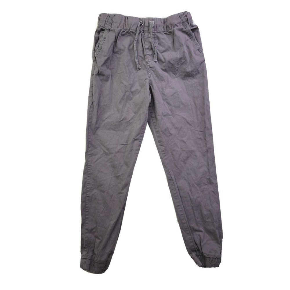 Tommy Bahama Cotton Jogger Youth Boys Size 12 Gray Stretch Elastic Waist Pockets